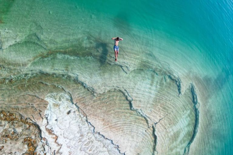 Flotar en el Mar Muerto, Viajes en familia a Jordania