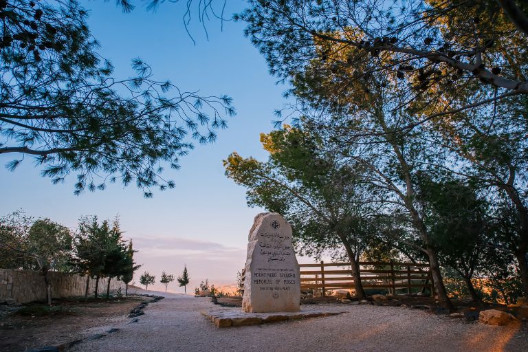 Monte Nebo, Moises Jordania