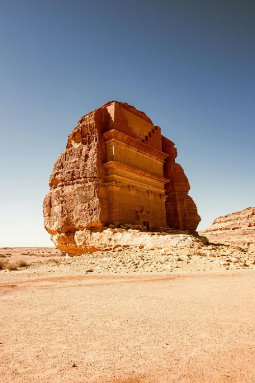 Viaje al norte de Arabia Saudita, la Rutadel Éxodo, necropolis nabatea