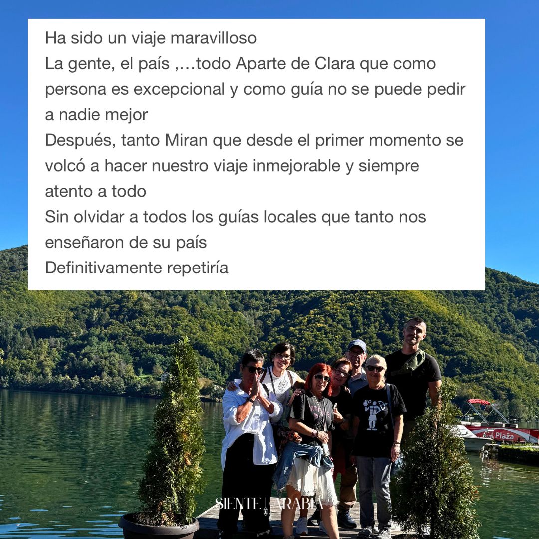 Viajes en grupo reducido Siente Arabia, opiniones (4)