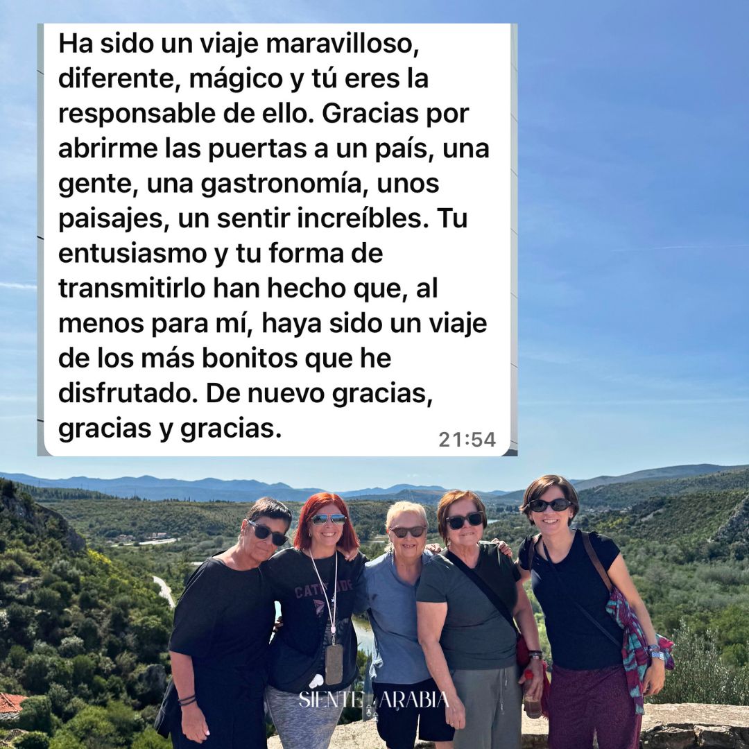 Viajes en grupo reducido Siente Arabia, opiniones (7)